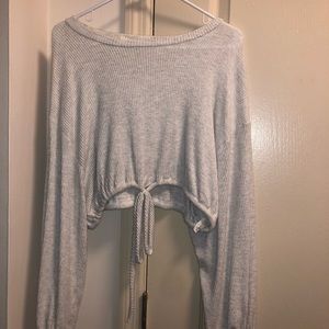 Audrey 3+1 cropped sweater